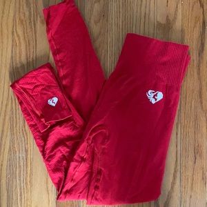 Women's Best Red Leggings